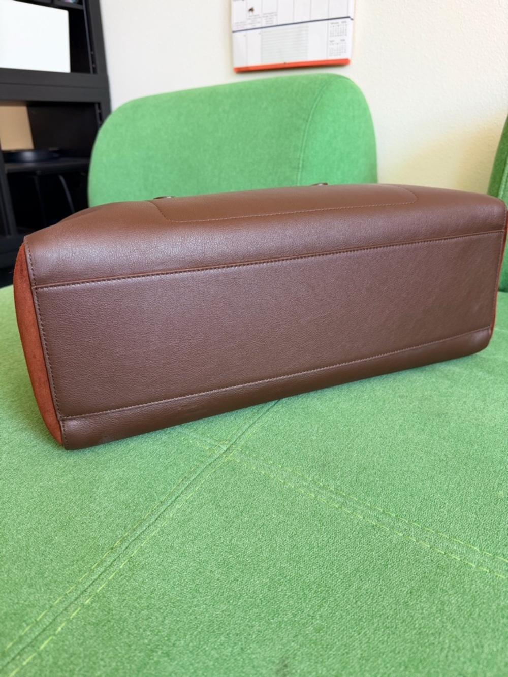 Mansur Gavriel Large Helios Bag Chocolate Brown - Picture 6 of 10